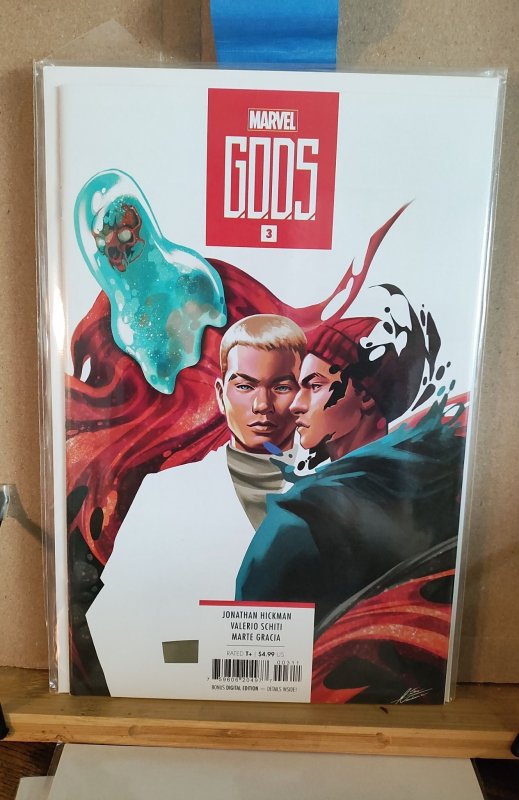 G.O.D.S. #1 -7 (2023) complete run, variants, nm