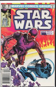 Star Wars #58 Newsstand Edition (1982) Star Wars