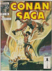 Conan Saga #10 (Feb 1988, Marvel), VFN condition (8.0)