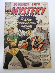 Journey into Mystery #92 (1963) GD condition moisture damage