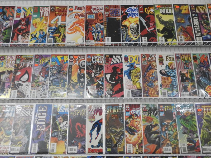 Huge Lot 160+ Comics W/ Punisher, Spider-Man, X-Men+ Avg VF+ Condition!
