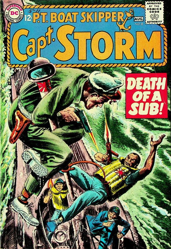 Capt. Storm No. 8 (Jul-Aug 1965, DC) - Good+ 