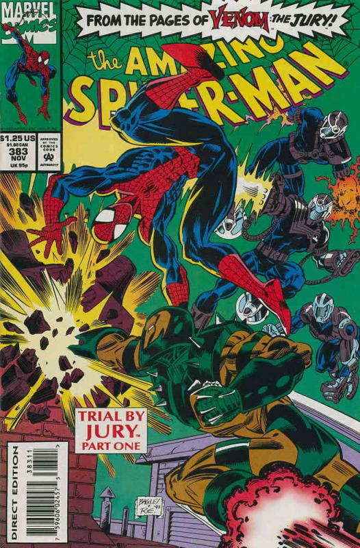 Amazing Spider-Man, The #383 VF/NM; Marvel | save on shipping - details inside