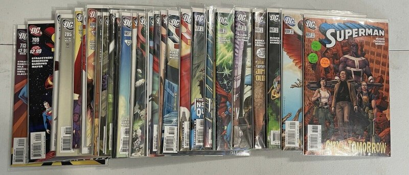 Superman #657 - 714 Lot Of 58