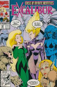 Excalibur #46 VF ; Marvel | Alan Davis