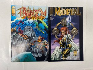 4 DC comic book Year Villian #1 Phantom Force #2 4 More Than Mortal #5 30 KM42