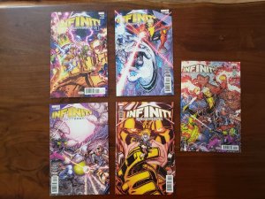 Infinity Countdown #1 2 3 4 5 + RARE Infinity Circuit Mini Poster (2018)