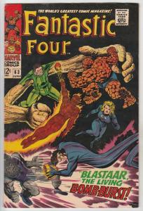 Fantastic Four #63 (Jun-67) VF+ High-Grade Fantastic Four, Mr. Fantastic (Ree...