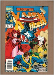 X-Men #26 Newsstand Marvel Comics 1993 Bloodties Avengers VF/NM 9.0