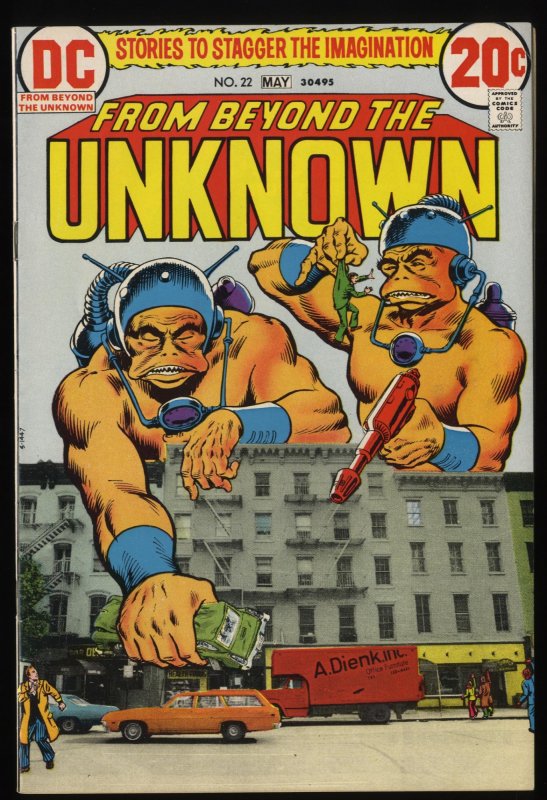 From Beyond the Unknown #22 VF- 7.5