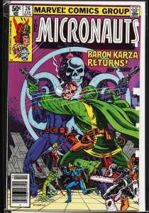 Micronauts #26 (1981) Micronauts