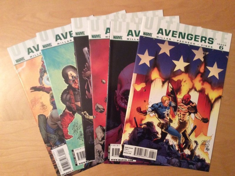 ULTIMATES AVENGERS 2 (1-3), NEW ULTIMATES 1&2, AVENGERS 1-6, HUMAN 1-4