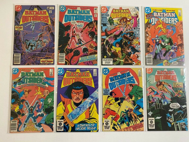 Batman and the Outsiders lot #3-29 DC 1st Series 22 pieces 6.0 FN (1983-'86)