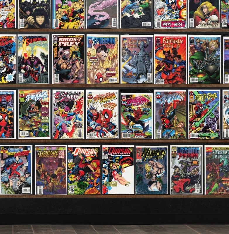 Huge Lot 140+ Comics with Supergirl, The Sensational Spider-Man & More!