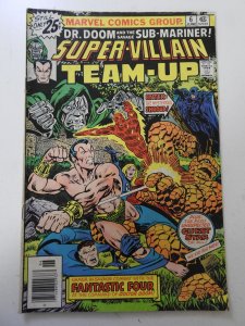 Super-Villain Team-Up #6 (1976) VG+ Condition