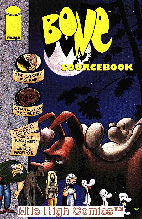 BONE SOURCEBOOK (1995 Series) #1 Very Good Comics Book