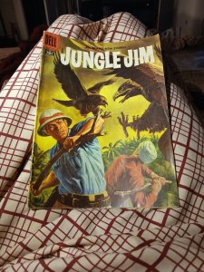 JUNGLE JIM 1957 VOL.1 NO. 12 COMIC BOOK Silver Age Painted Cover Movie Hero