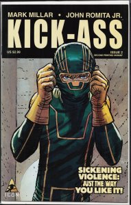 Kick-Ass #2 Second Print Cover (2008) Kick-Ass