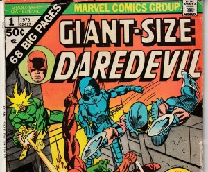 Giant Size Daredevil # 1 The Emissaries of Evil !!!