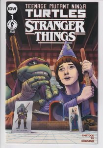 TMNT X STRANGER THINGS (2023 IDW) #1 VARIANT CVR D GORHAM