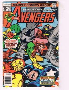 Avengers # 157 FN Marvel Comic Book Hulk Thor Iron Man Captain America J76