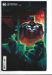 I Am Batman #9 DC Comics Manhanini 1:25 Variant 