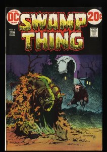 Swamp Thing #4 NM- 9.2 Classic Bernie Wrightson Art!