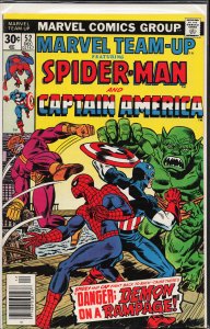 Marvel Team-Up #52 Regular Edition (1976) Captain America