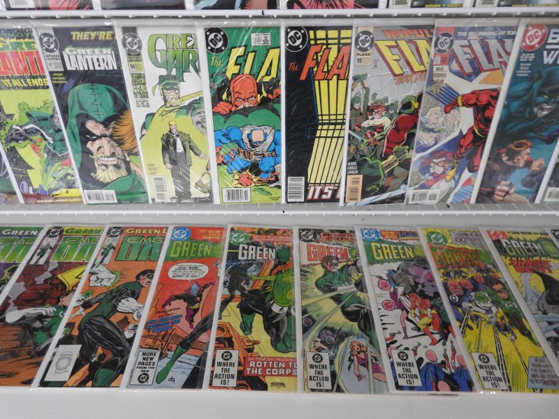 Huge Lot 130+ Comics W/ Batman, Superman, Catwoman+ Avg VF- Condition!!