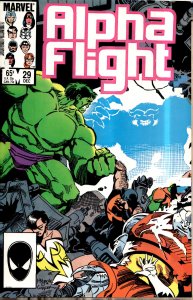 Alpha Flight #29 (1985) Alpha Flight