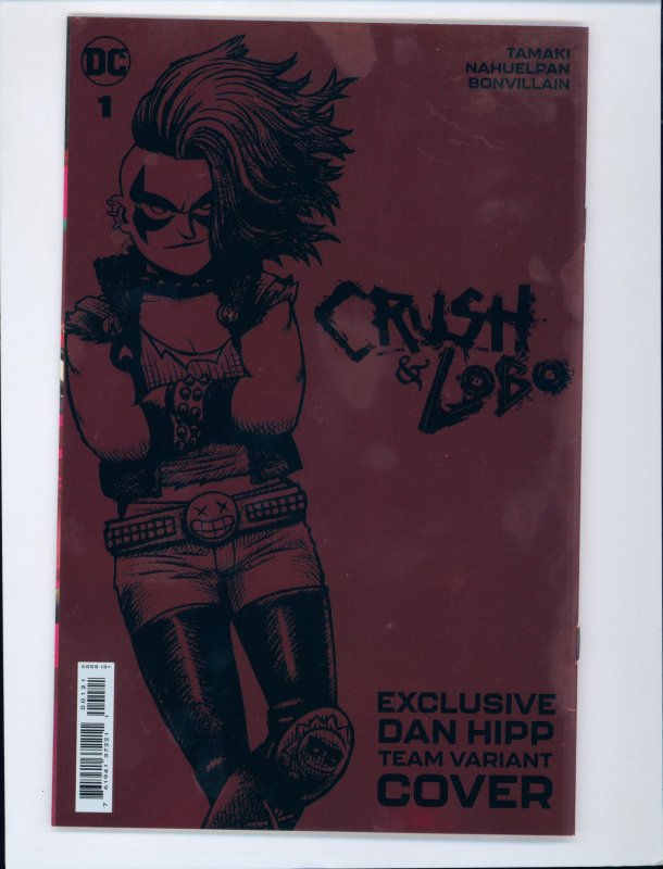 Crush and Lobo #1 Dan Hipp Foil Variant