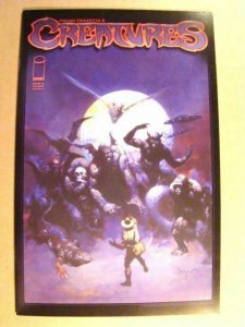 FRAZETTA COMICS - CREATURES COVER A **NM+ 9.6** AMAZING ART