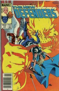 New Defenders, The #137 Marvel Comics Newsstand November Nov 1984 (FN)