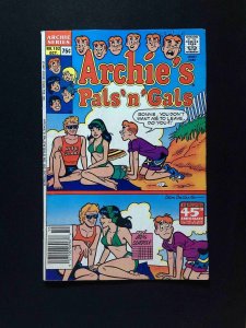 Archie's Pals 'n' Gals #192  Archie Comics 1987 FN+ Newsstand