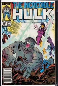 The Incredible Hulk #338 Newsstand Edition (1987) Hulk
