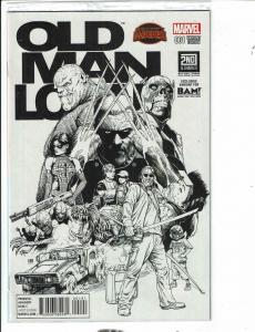 Old Man Logan # 1 NM 1st Print Variant Cover Marvel Comic Book X-23 X-Men MK4