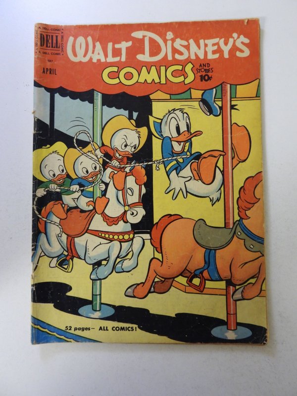 Walt Disney's Comics & Stories #127 (1951) VG- condition