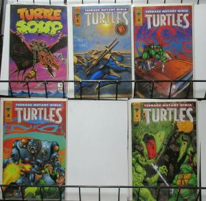 TMNT Lot of 5Diff: Turtle Soup #1 Mirage 1993 Series #1, 2, 3, 5 Half-Shell Hero
