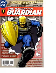 Lot Of 2 DC Comic Books Manhattan Guardian #1 and JSA All-Stars #16 ON3