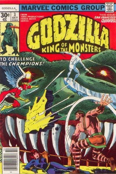 Godzilla (1977 series)  #3, VF- (Stock photo)