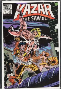 Ka-Zar the Savage #20 (1982) Ka-Zar