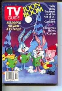MAG: TV GUIDE-12/19/1992-Bugs Bunny-NY Metropolitan-Edition-VG