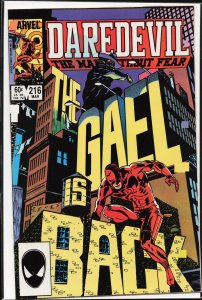 Daredevil #216 (1985) Daredevil