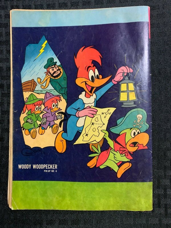 1963 WALTER LANTZ WOODY WOODPECKER #76 GD 2.0 Gold Key Comics