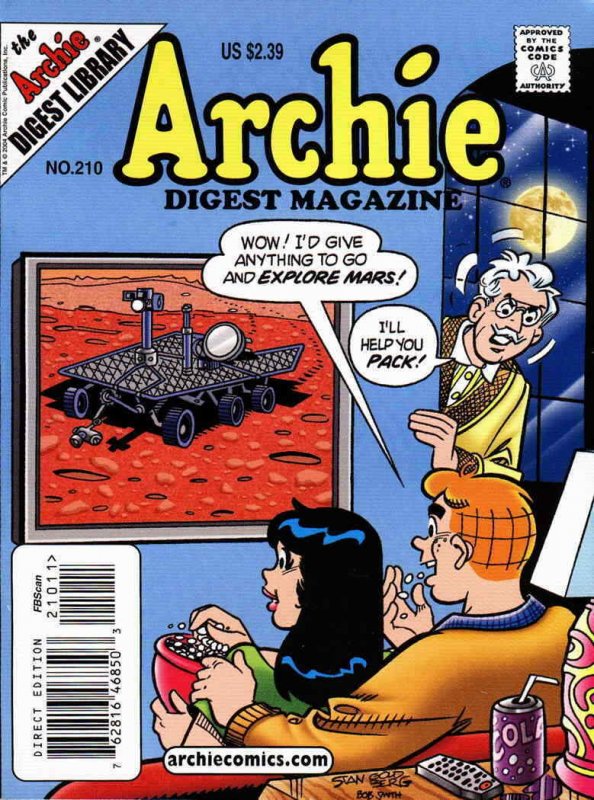 Archie Digest Magazine #210 VF/NM; Archie | save on shipping - details inside