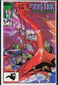 The Saga of Crystar, Crystal Warrior #9 (1984) Crystar