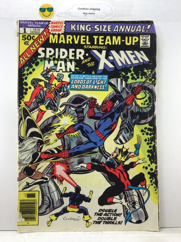 Marvel Team-Up Annual #1 (1976) Spider-Man in the X-Men annual