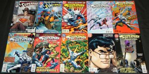 Modern DC SUPERMAN: MAN OF STEEL 85pc Count High Grade Comic Lot Action