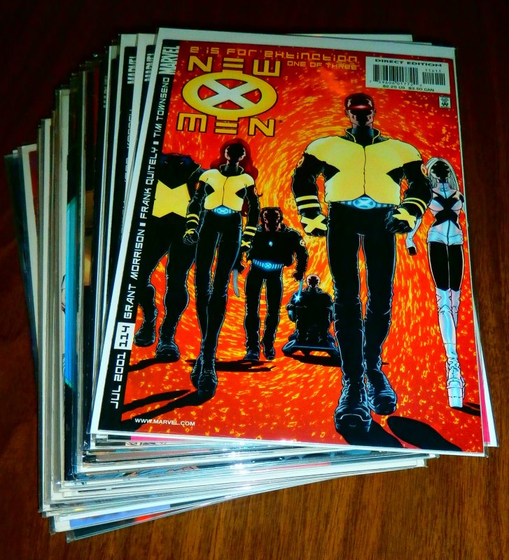 New X-Men (vol. 1, 2001) #114,116,120,121,129-154 (set of 20) Morrison/Quitely