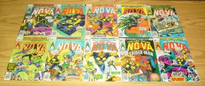 Nova #1-25 FN/VF complete series - bronze age marvel comics - wolfman/buscema